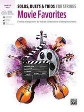 Solos, Duets & Trios for Strings -- Movie Favorites (Paperback)