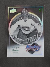 2023-24 Upper Deck Extended Series - Hockey Heroes Jacques Plante #HH-12