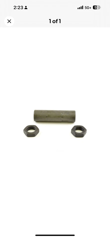 Manguito de ajuste del extremo de la barra de amarre de dirección XRF ES3201S para Dodge Chrysler 1993-1997 Foto 2 de 2