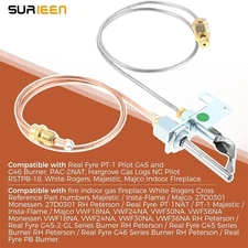 1x Natural Gas Pilot Burner Assembly for Hargrove Gas Logs NG Pilot RSTPB-18