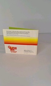 GameTek Hollywood Squares NES Trivia Game 1989 Cartridge with Manual