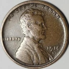 1916-S Lincoln Wheat Cent - ** VF+ **
