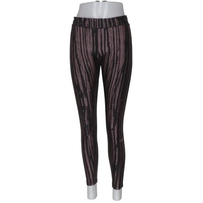 Casall, Sportleggings, Größe: 40, Schwarz/Pink, Elasthan/Polyamid, Streifen #ysR