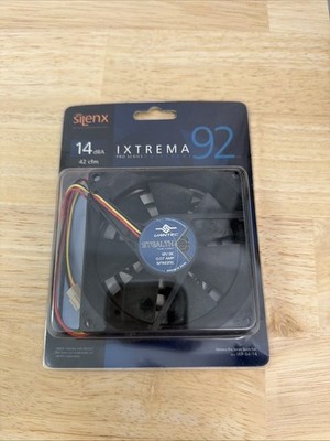 SilenX IXTREMA Pro Silent fan IXP-64-14 92 mmx25mm 14 Dba 42CFM In Package