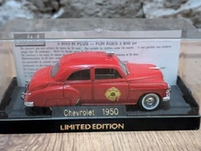 Solido Ltd Edition 1:43 Scale Chevrolet 1950 Philadelphia Fire Department Mint