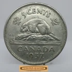 1937 Canada 5 Cents — photo from another recent sale