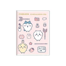 Sunstar Stationery Chiikawa Character Planner 2026 Monthly Diary Schedule Book