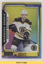 2018-19 O-Pee-Chee Platinum Rainbow Color Wheel Jakub Zboril #172 READ 7l6