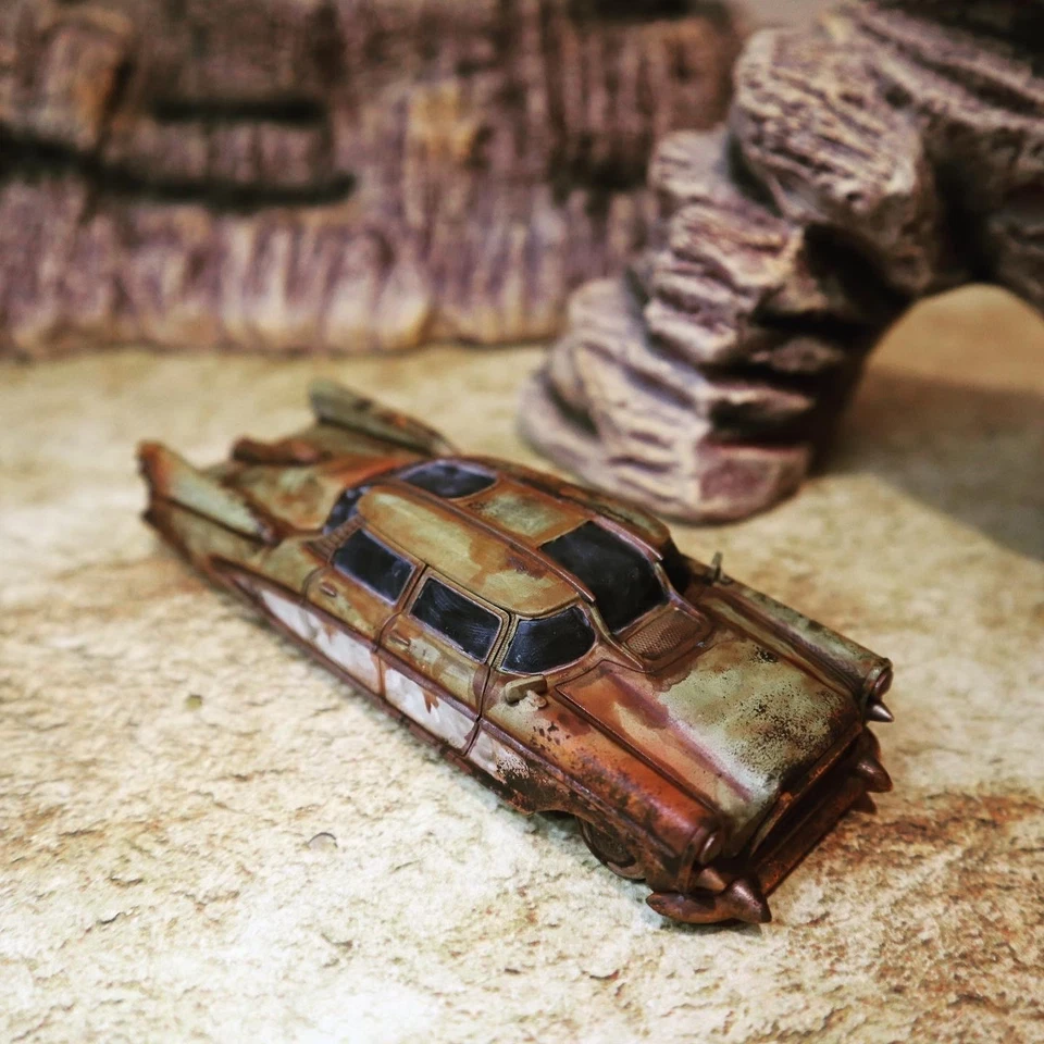 Abandoned Vehicles, Tabletop Gaming, Fallout Factions & Warfare, Scatter Terrain