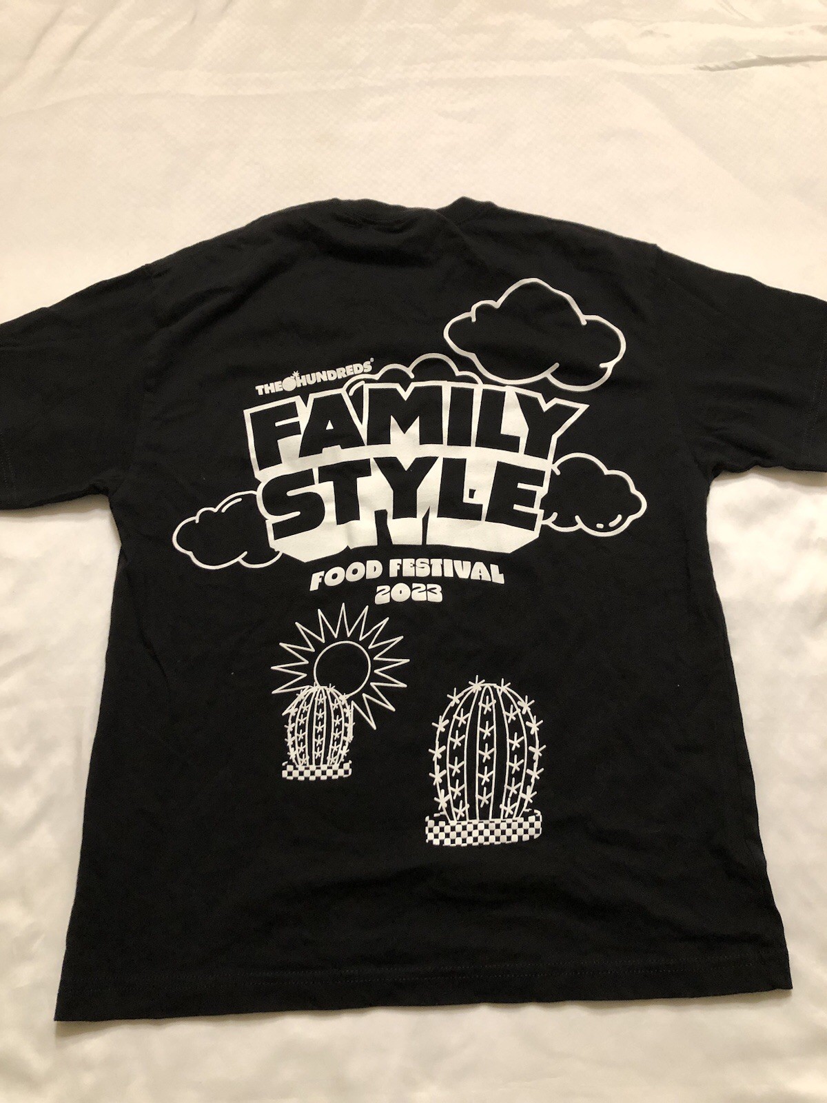 The Hundreds T-shirt Family Style 2023 Food Festival Black Promo Rare Medium