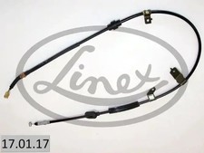Handbremsleitung vorne links 17.01.17 LINEX für HONDA CIVIC V Hatchback