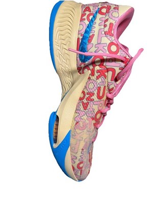 Size 10 - Nike Zoom Freak 4 Letter Bros - Coral