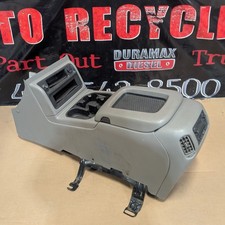 2003-2007 Chevy Silverado Gmc Sierra Hd Floor Center Console Med Pewter Gray 2003-2007 Chevy Silverado Gmc Sierra Hd Floor Center Console Med Pewter Gray