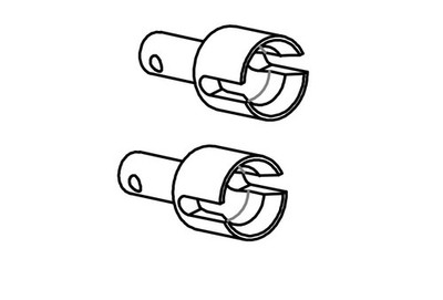 Absima Differential Gear Cups (2) / 1610152