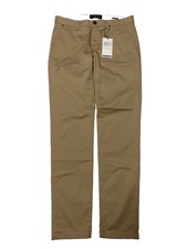 Scotch  Soda Mott Pants Mens 30 X 32 Super Slim Fit Chino Brown Cotton NWT