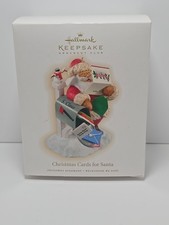 New In Box Hallmark Keepsake Ornament Club 2009 Christmas Cards For Santa