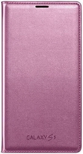 Samsung Original Case Wallet Cover Samsung Galaxy S5 Wallet Case Pink - Image 4 of 4