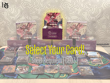 Gundam TCG 2026 GD03 Steel Requiem ALL TYPES Single Cards Select your Card xD
