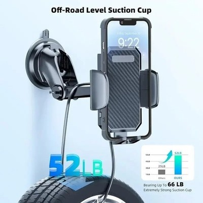 360° Universal Mount Holder Car Stand Windshield For Mobile Cell Phone  US