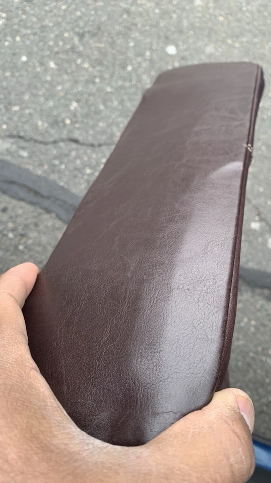 Bolso/maletín/computadora de viaje grande Buxton Euro, marrón, cuero, bolso de hombro Foto 4 de 4