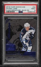 2016-17 Fleer Showcase Flair Row 0 Rookies Blue Ice Patrik Laine PSA 9 MINT 1u4
