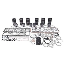 Engine Rebuild Kit - Less Bearings - Piston Marked 3446 Fits Case Ih Mx255