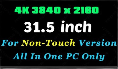 P08182-008 4K UHD 31.5 LCD Screen Display for HP OMNISTUDIO X 32-C1009 32-C1014