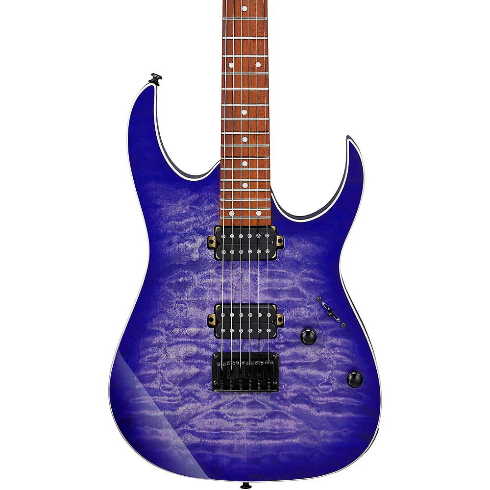 Ibanez RG421QM Quilted Maple Top Electric Guitar Cerulean