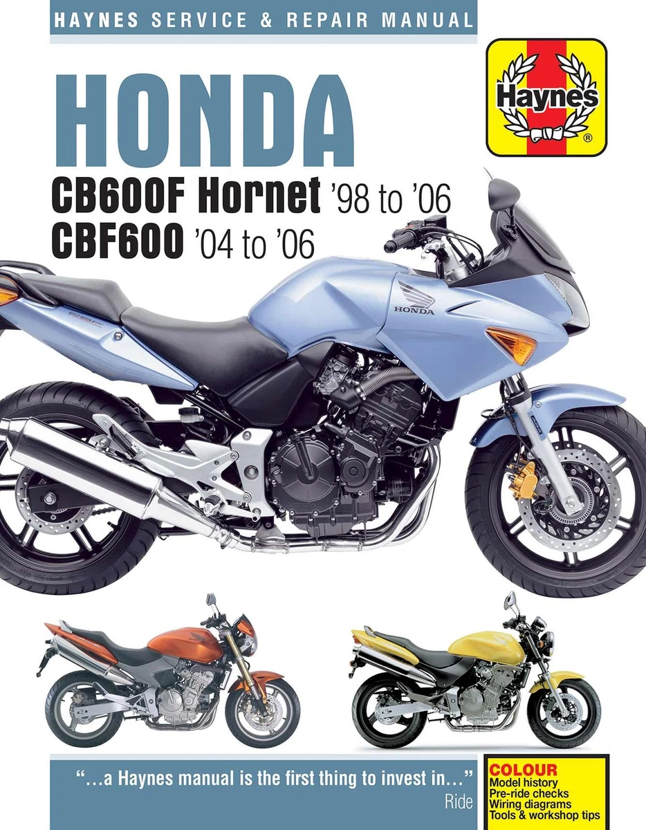 Honda Hornet Motorcycle Service & Repair Manuals for sale | eBay UK