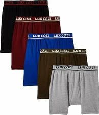 Lux Cozi Bigshot Long Underwear for Men Pack of 5 skin-friendly high-quality Sof