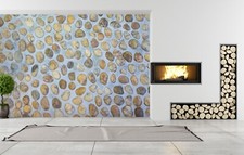 3D Gray Small Stone ZHUB6930 Wallpaper Wall Mural Removable Self-adhesive Ann 24
