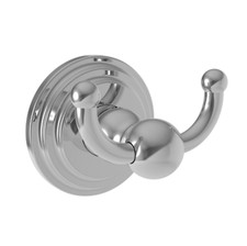 Newport Brass Alveston Double Robe Hook Polished Chrome - 890-1660/26