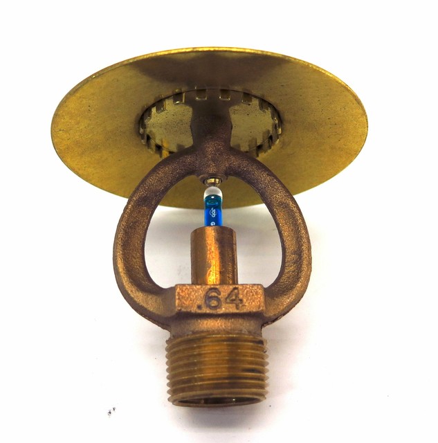 Viking Sprinkler Head Upright Model A2 LD 589A Activated 286ºF