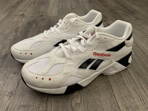 NEW RETRO Reebok Aztrek Shoes CN7187 Men's Sneakers Sz 11 White Black  Classics | eBay