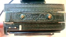 Voigtländer Bergheil Heliar 4,5 10,5  6,5x9cm Deluxe green Plattenkamera & CASE 