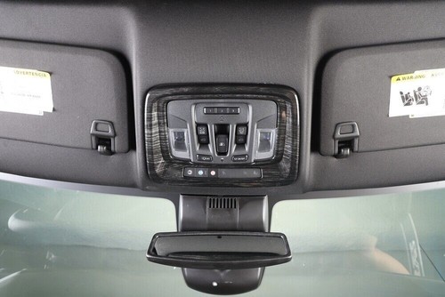 Black Wood Front Reading Light Cover Trim for Chevy Silverado GMC-SIERRA 2019+ - Picture 6 of 8