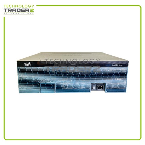 Cisco 3945 V02 Integrated Service Router W/ 1x PWS 4x VWIC3-2MFT-T1/E1