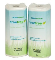 Green2 100% Tree Free 2 Ply White Perforated Roll Paper Towel 15 Count on sale Green2 100% Tree Free 2 Ply White Perforated Roll Paper Towel 15 Count on sale
