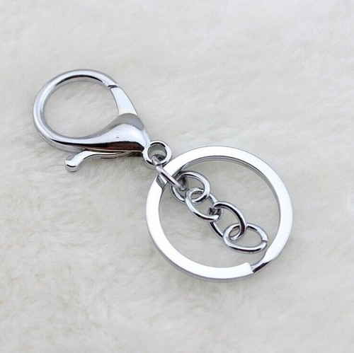 10pcs Swivel Trigger Clips Snap Hooks Metal Key Ring Lobster Clasps Bag Keychain - Picture 9 of 22