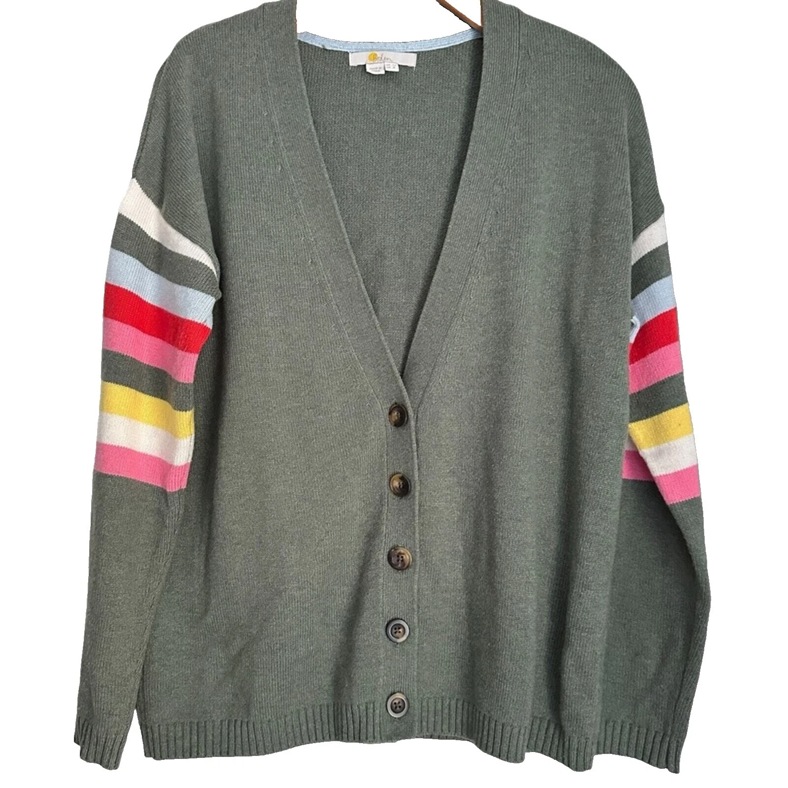 Cárdigan De Cachemira Boden suéteres de rayas para Mujeres