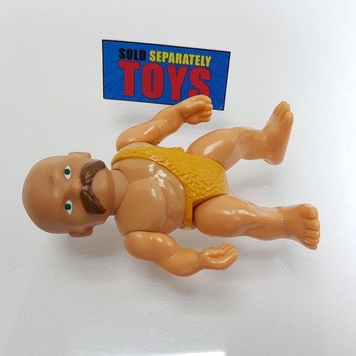 Figura de acción de colección Playskool 1987 Definitely Dinosaurs amarillo CAVEMAN THRAX - Imagen 9 de 10