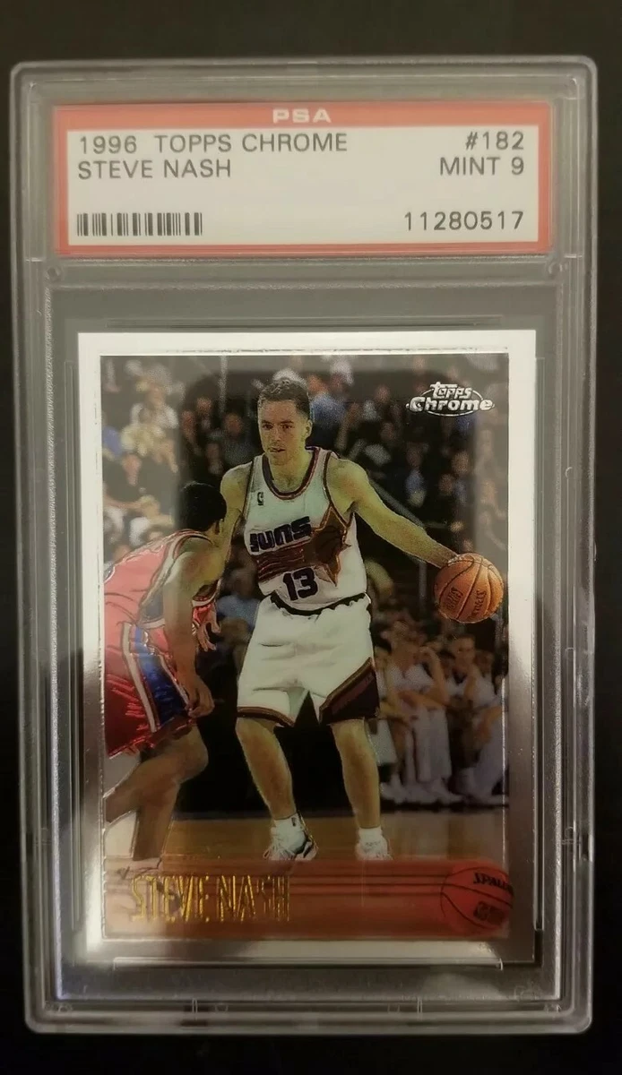 25+ Topps Chrome Steve Nash 1996-97 #182 for sale | Updated Oct 2026