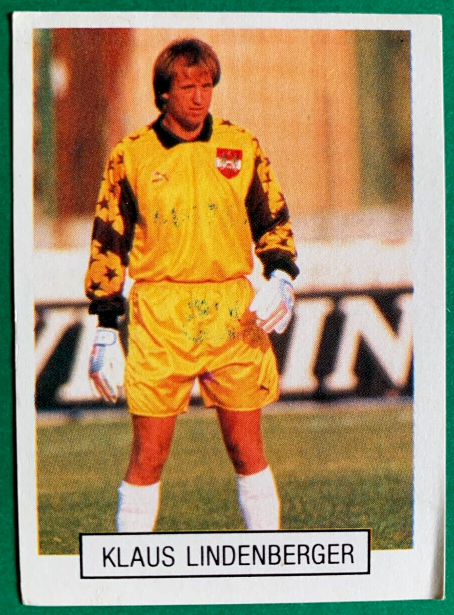 1990 Navarrete Italy World Cup FIFA Action #025 KLAUS LINDENBERGER