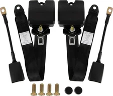 2pcs 3pt Adjustable Retractable Lap Club Golf Cart Go Kart Van UTV VR Buggies