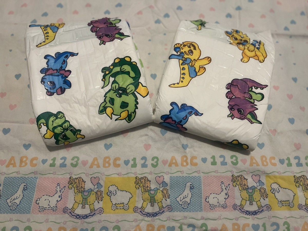 Tykables - NRU Little Rascals - ABDL Diapers NEW - 2 Pack - *Free