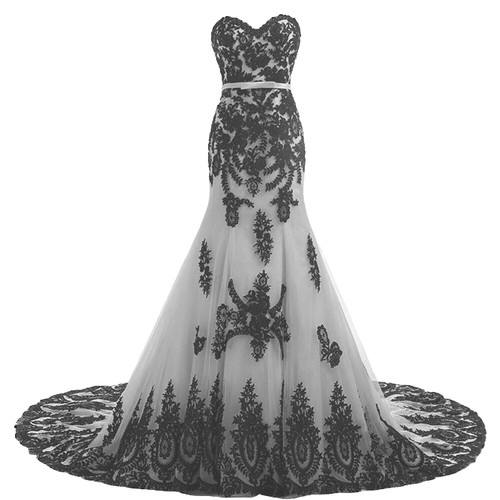 Vintage 1950s Old Hollywood Black Lace Mermaid Dress By Lou-Ette Of  California | eBay