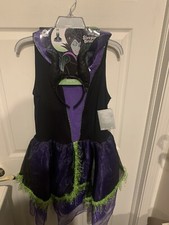 NWT Disney Store Maleficent Costume With Horn Headband Adult Size L Tutu 2020