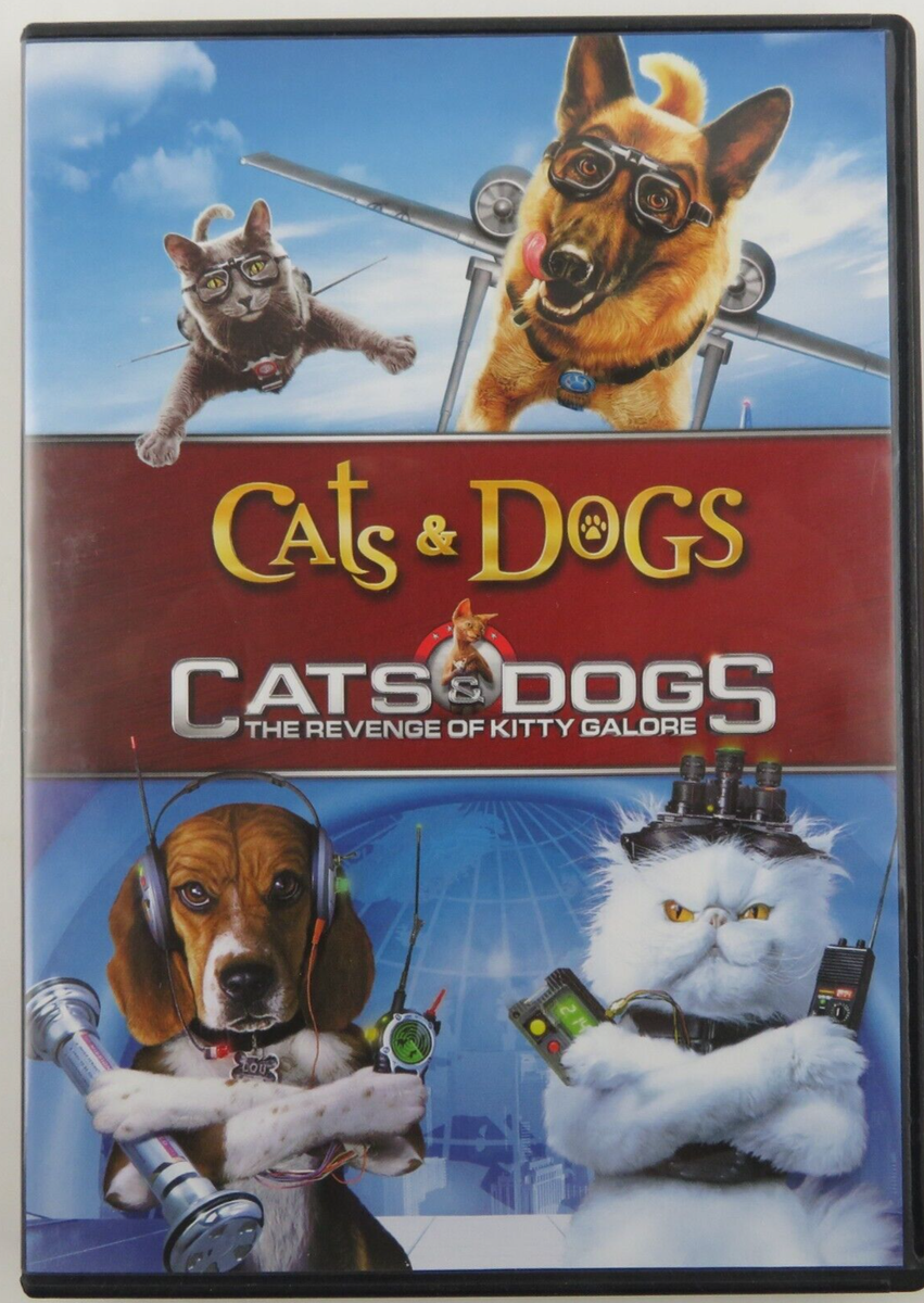 Cat & Dogs/Cats & Dogs: The Revenge of Kitty Galore- Double