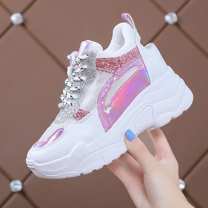 Female fashion shop sneakers