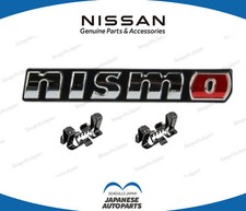 Nissan Genuine Oem 370z Z34 2014-2019 Front Emblem Nismo Clipx2 Set
